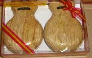 wooden castanet